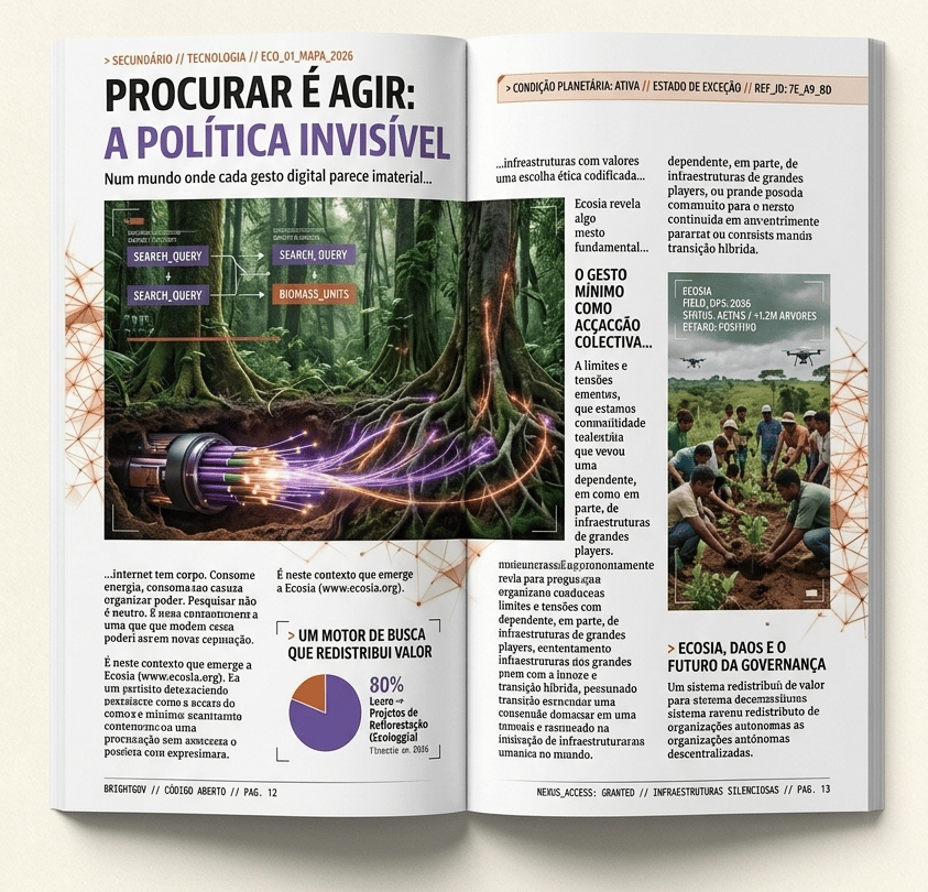 Echoes of the Mesh magazine mock-up