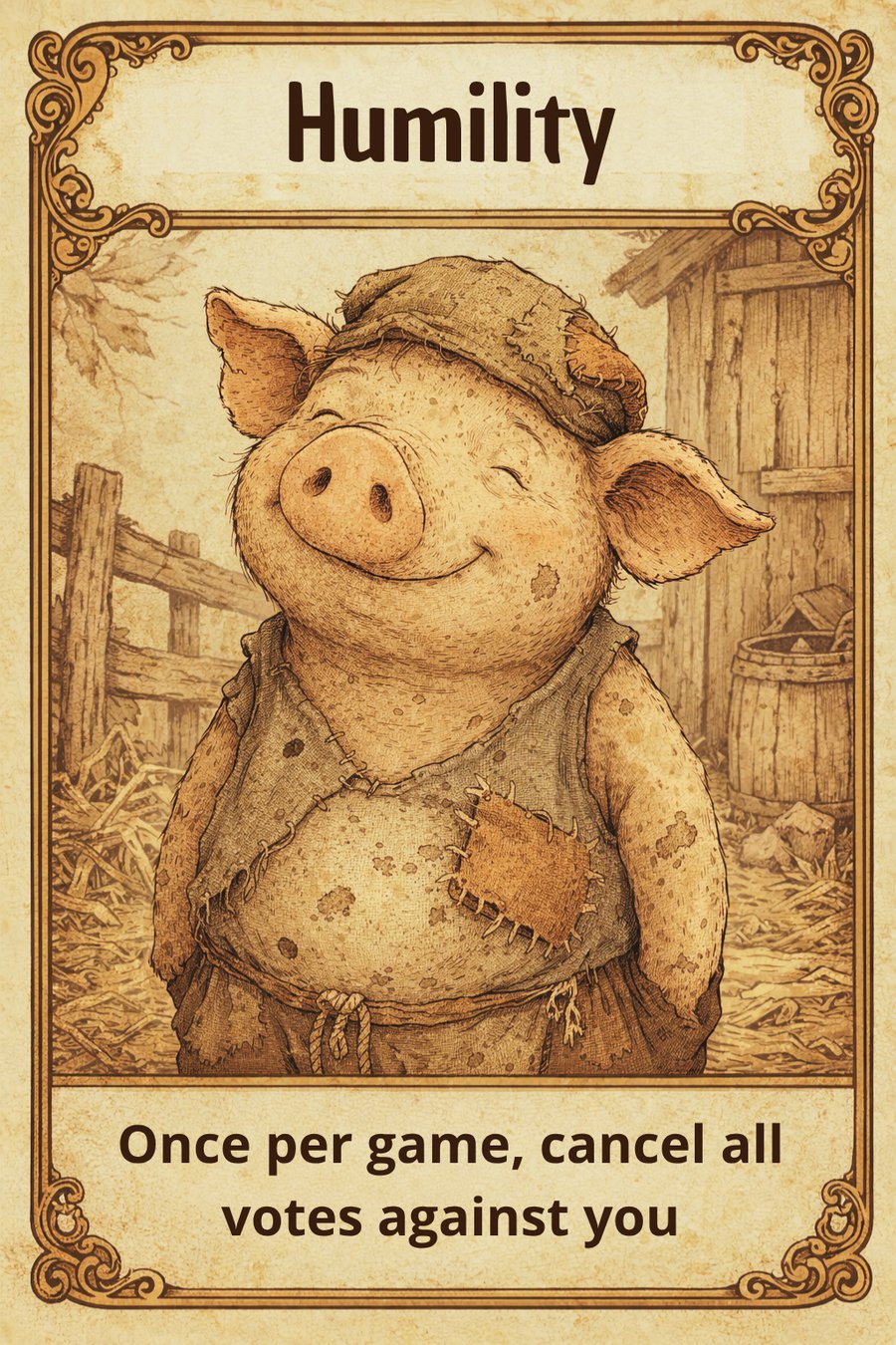 It's Not a Pig's Fault game art